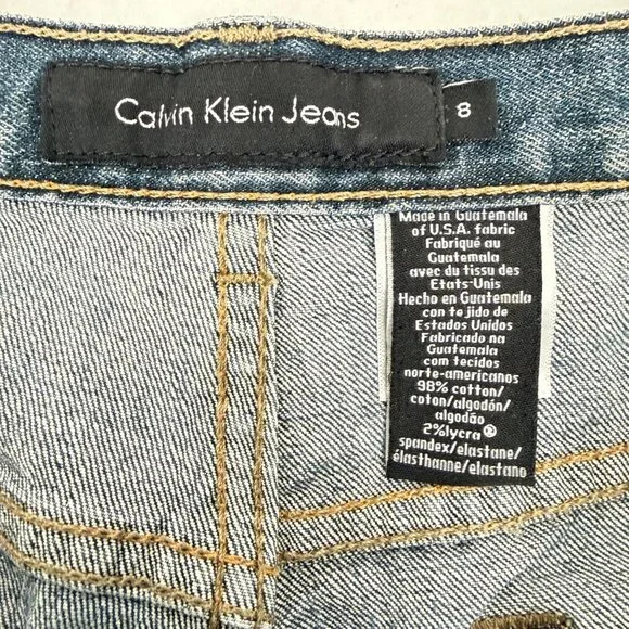 Calvin Klein Jeans Flare Blue - Women's 8/32 - (WB94A22) - Picture 9 of 9